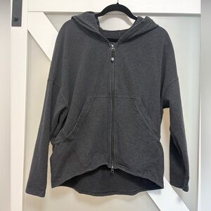 Lululemon Athletica - Charcoal Zip-Up Hoodie